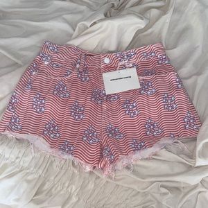 Alexander Wang High Rise Bite Short 29"